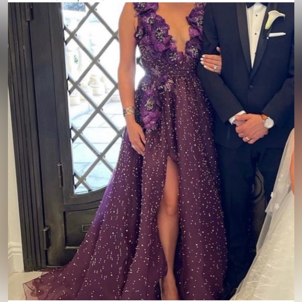 Marchesa evrning gown